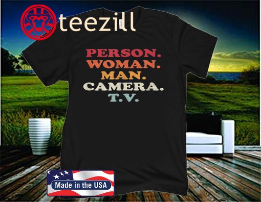 2020 Person Woman Man Camera TV Classic T-Shirt