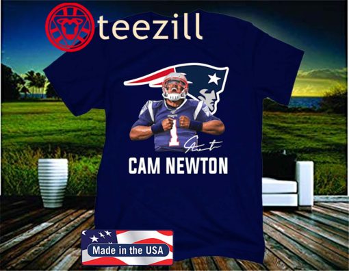 Cam Newton Welcome To Patriots Official T-Shirt