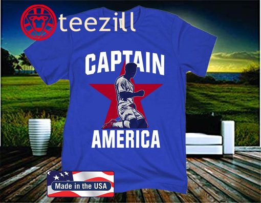 Captain America Shirt - USA Men's & English Soccer 2020