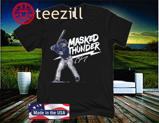 Clint Frazier Masked Thunder 2020 Shirt - MLBPA Licensed