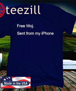 FREE WOJ. SENT FROM MY IPHONE T-SHIRT