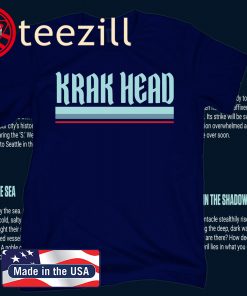 Krak Head Seattle Hockey T-Shirt