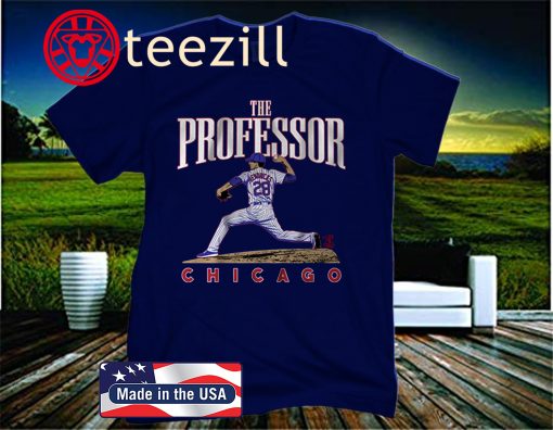 Kyle Hendricks The Professor Official T-Shirt