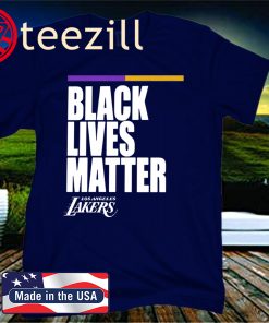 Los Angeles Laker Black Lives Matter Official T-Shirt