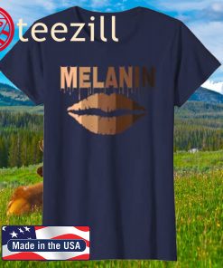 Melanin Women Black Girl Afro Queen Gift T-Shirt