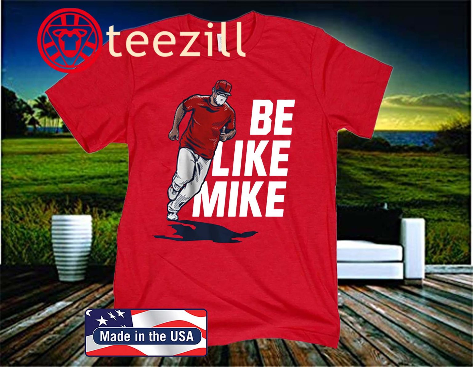 mike trout tee shirt