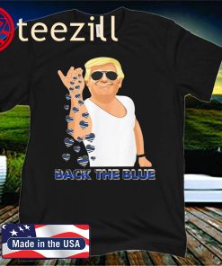 Official Donald Trump Salt Back The Blue T-Shirt