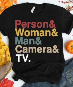 Person, Woman, Man, Camera, TV - Donald Trump's Crazy Cognitive Test Word Association T-Shirt Men & women TEE Best gift