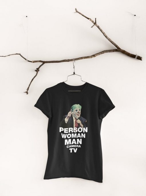 Person Woman Man Camera TV Shirt, funny trump shirt, funny president shirts, trump funny gifts, funny president shirts