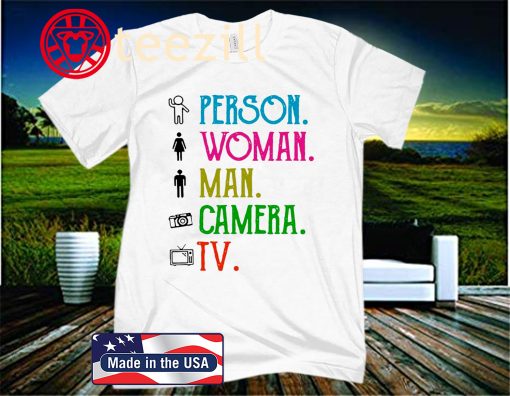 Person Woman Man Camera TV Song Gift T-Shirt
