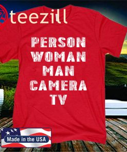 Person Woman Man Camera TV T-Shirt Limited Edirion