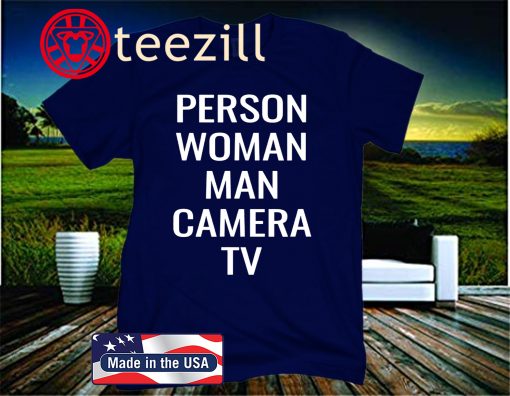 Person, Woman, Man, Camera, TV Shirt