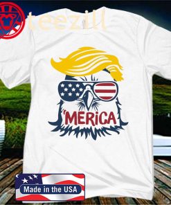 US Trump Eagle Merica Shirt