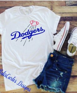 Dodgers Baseball Shirt, Los Angeles Dodgers, Dodgers Tee Shirt