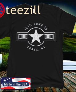 161st Bomb Squadron New York Bronx Baseball Shirt