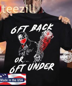 6ft Back Or 6ft Under Unisex Shirt