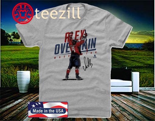 Alex Ovechkin Goal Celebration Washington Hockey Shirt