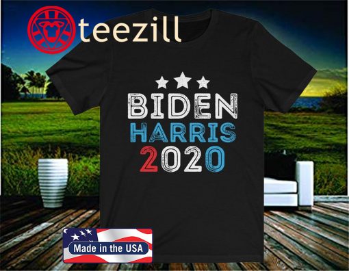 Biden Harris 2020 T-Shirt Vintage Joe Biden Kamala Harris For President 2020 TShirt