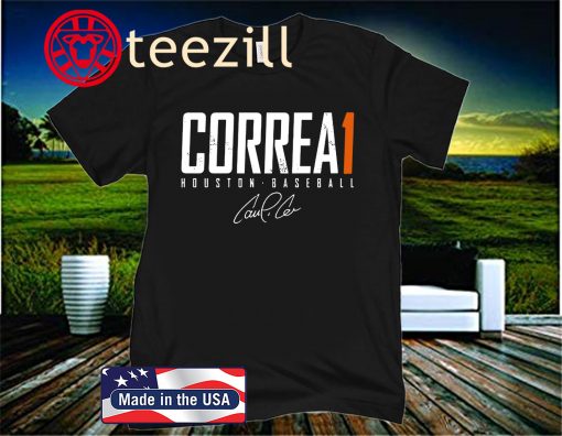 Carlos Correa Elite 2020 Shirt Houston Baseballs