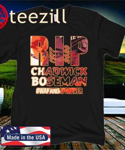 Chadwick Boseman - Black Panther 1977 - 2020 Shirt