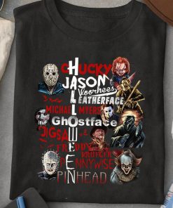 Chucky Jason Leatherface Michael Myers Ghostface Halloween 2020 shirt