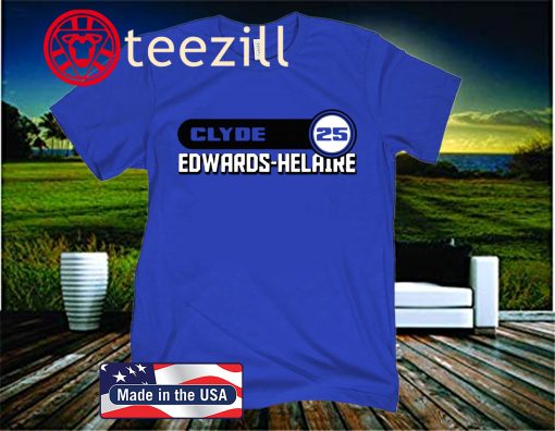 Clyde 25 Edwards-Helaire Retro Official T-Shirt