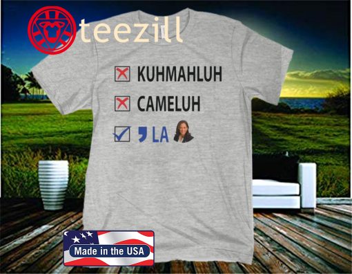 Comma La Shirt Kamala Harris 2020