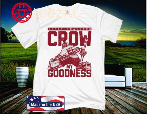 Corey Crawford Chicago Hockey Corey Crawford Crow Shirt