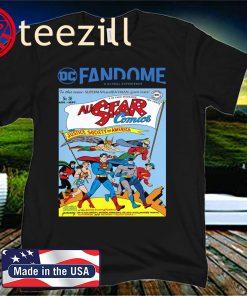 DC Fandome All Star Comic Cover Shirt