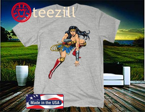DC Fandome Wonder Woman Lunge Shirt