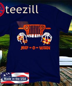 Halloween Jeep pumpkin Jeep-o-ween t-shirt