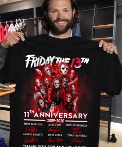 Halloween Movies Friday The 13th 11tTH Anniversary T-Shirt