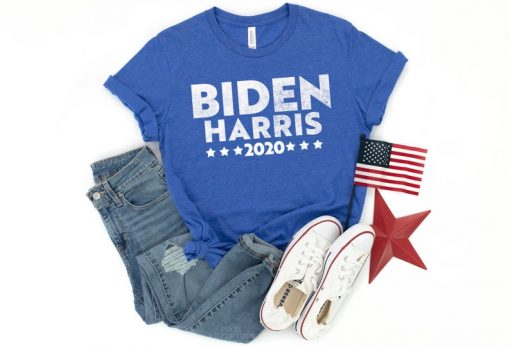 Joe Biden Kamala Harris 2020 Vintage Look Short-Sleeve Classic Shirt