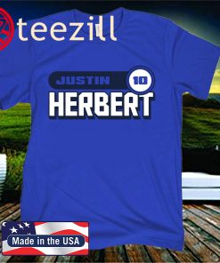 Justin Herbert Los Angeles Football Player Shirt