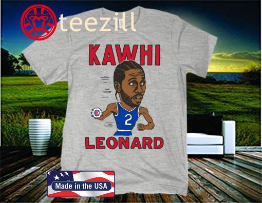 Kawhi Leonard Caricature Official T-Shirt