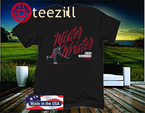 Mister Wrister T-Shirt Columbus - Licensed by Zach Werenski