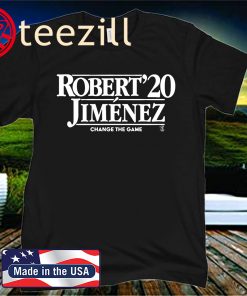 Robert Jiménez 2020 T-Shirt Chicago - MLBPA Licensed