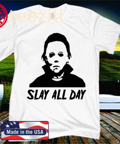 Slay All Day Shirt, Halloween Horror Movie Killers, Friends Halloween Shirt, Halloween Shirt, Funny, Horror Squad, Halloween Horror Friends