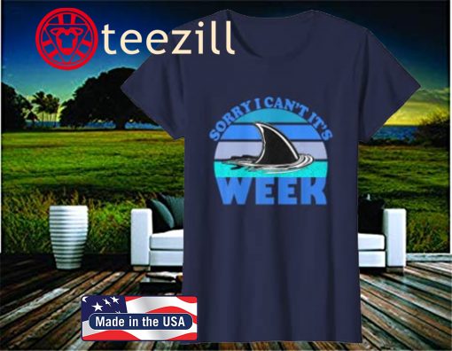 Sorry I Can't it's Week 2020 Shark Classic T-Shirt