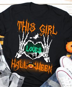 This girl loves Halloween 2020 TShirt