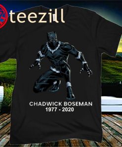 Wakanda Forever After Black Pather Star Chadwick Boseman Dies At 43 T-Shirt