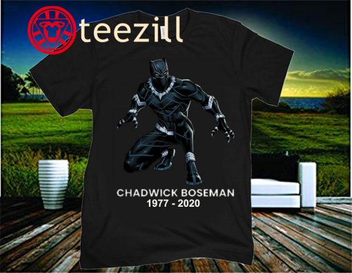 Wakanda Forever After Black Pather Star Chadwick Boseman Dies At 43 T-Shirt