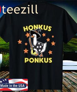 2020 Halloween Witches Honk Goose Cute Honkus Ponkus Shirt