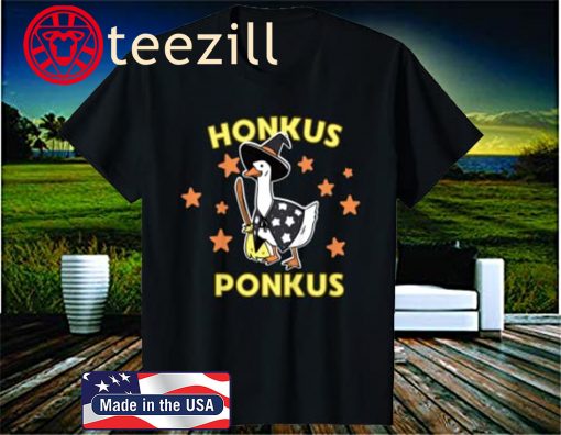 2020 Halloween Witches Honk Goose Cute Honkus Ponkus Shirt