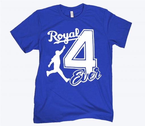 4 Ever Royal Kansas City Baseball Official T-Shirt