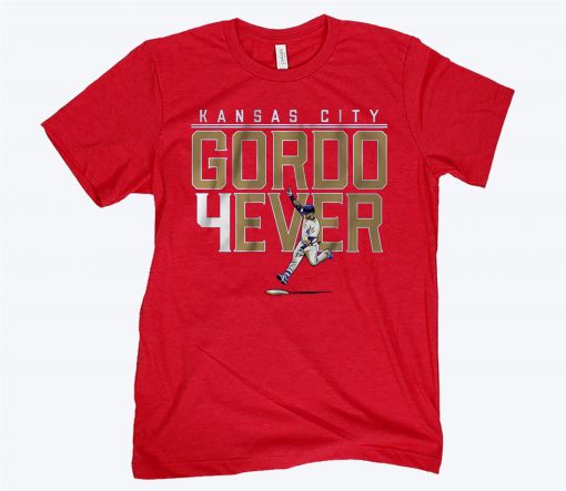 Alex Gordon Kansas City Gordo 4ever T-Shirt