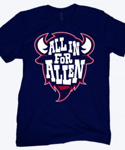 All in For Allen Buffalo Football T-Shirt