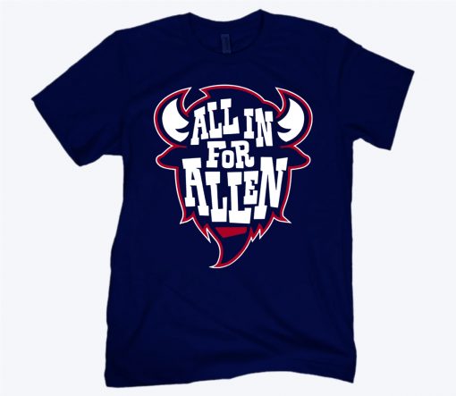 All in For Allen Buffalo Football T-Shirt