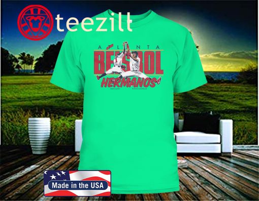 Atlanta Beisbol Hermanos T-Shirt, Ozzie Albies, Ronald Acuna