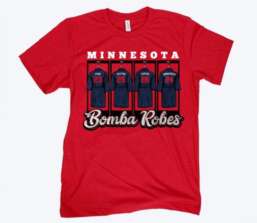 Bomba Robes Tee Shirt, Minnesota Baseball